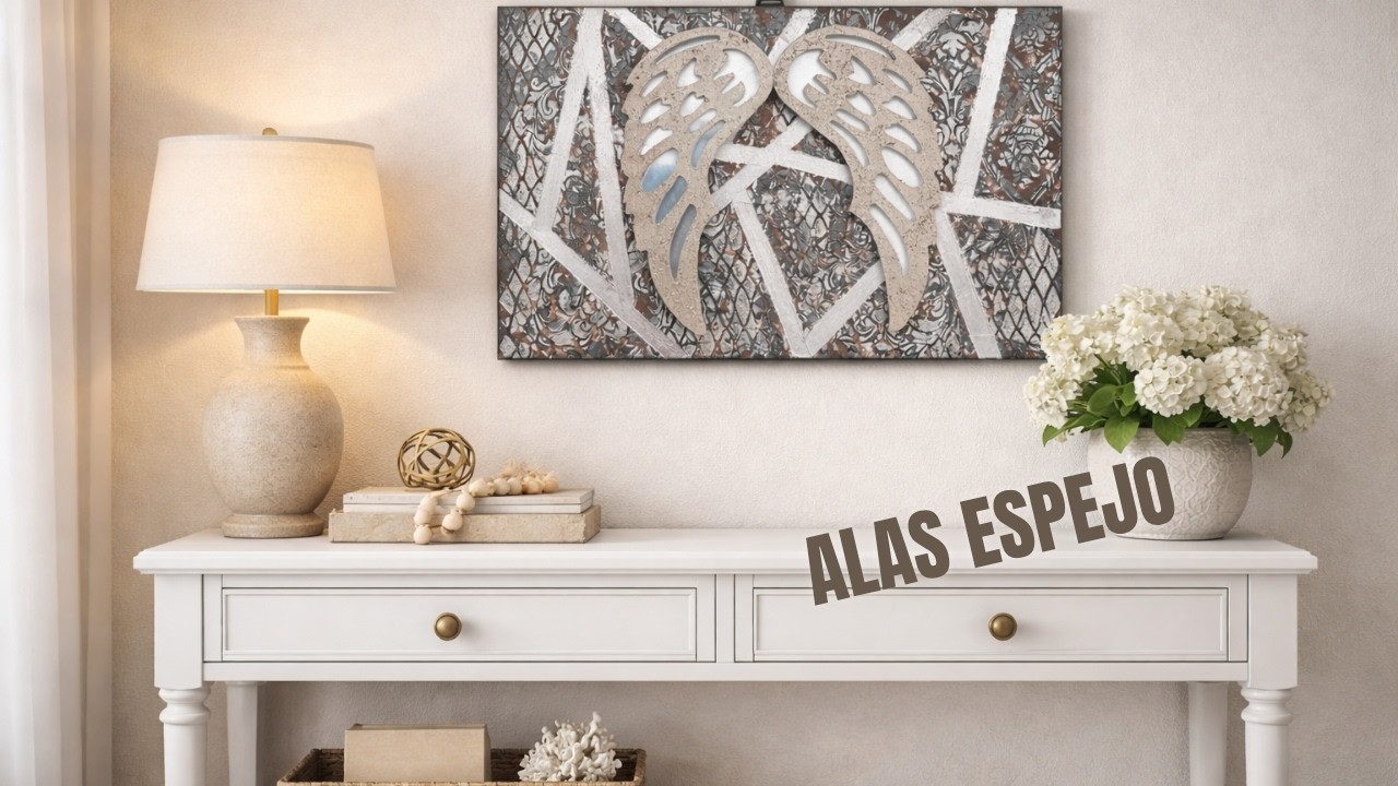 Proyecto con múltiples técnicas y diversidad de fondos. Tutorial: Alas