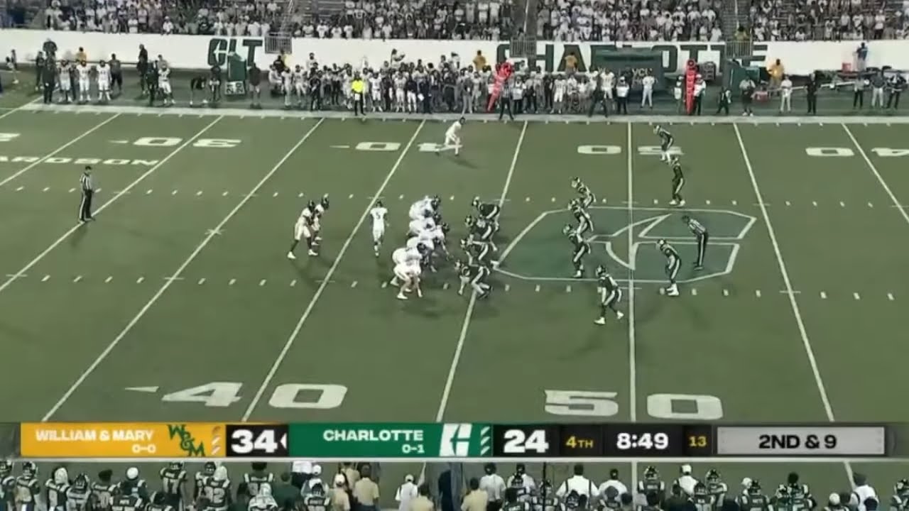 William & Mary Upsets Charlotte | 2022 College Football