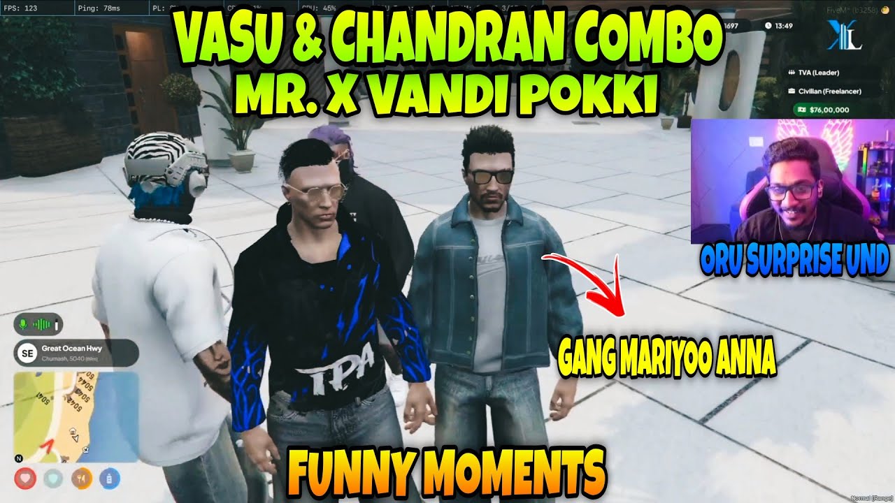 Vasu & Chandran Funny Combo 😁 Chandran Mr.x ന്റെ വണ്ടി പൊക്കി 😂 ചന്ദ്രന് ഒരു Surprise ഉണ്ട് 😌🤣 