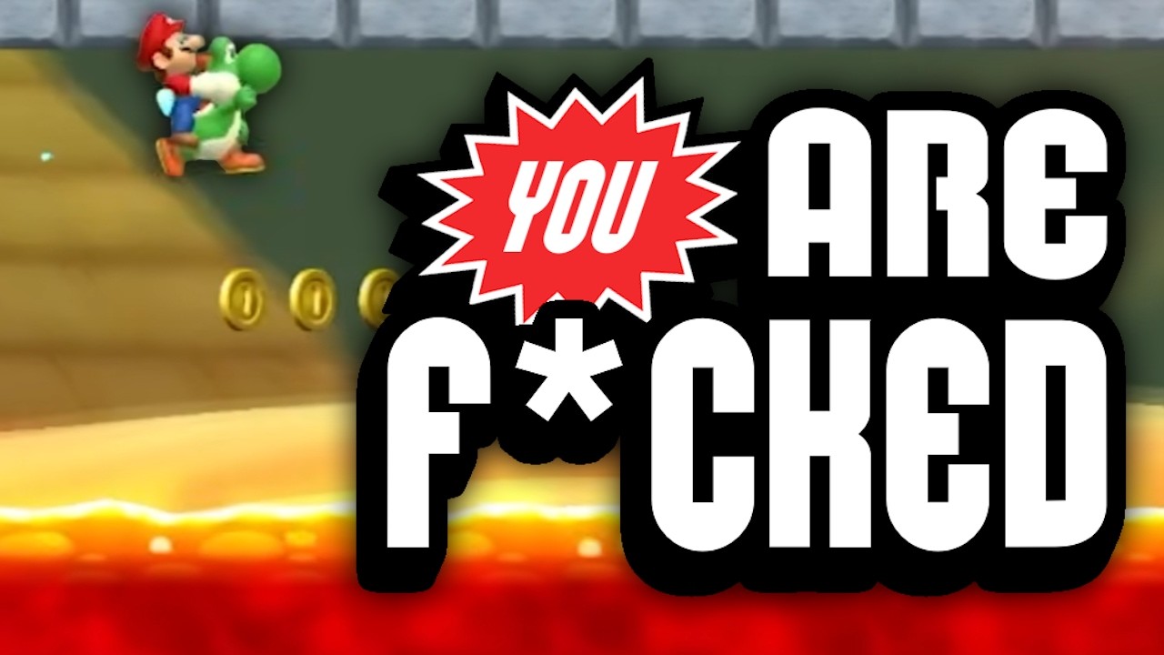 Can I Beat a SINGLE WORLD in 500 Lives?! [Harder Mario Bros. Meltdown]