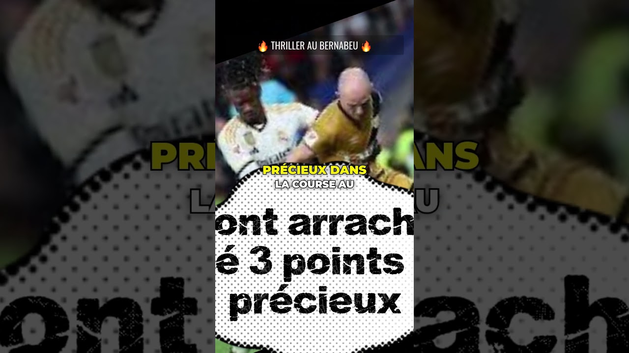 Thriller au Bernabeu avec sous titres