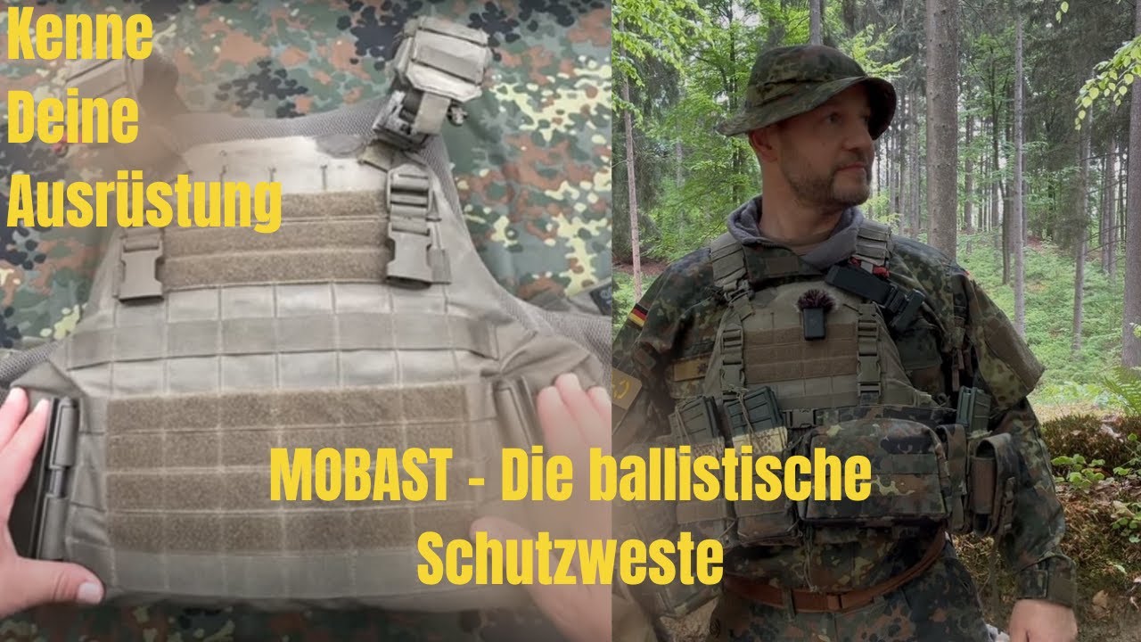 Bundeswehr MOBAST - Die ballistische Schutzweste