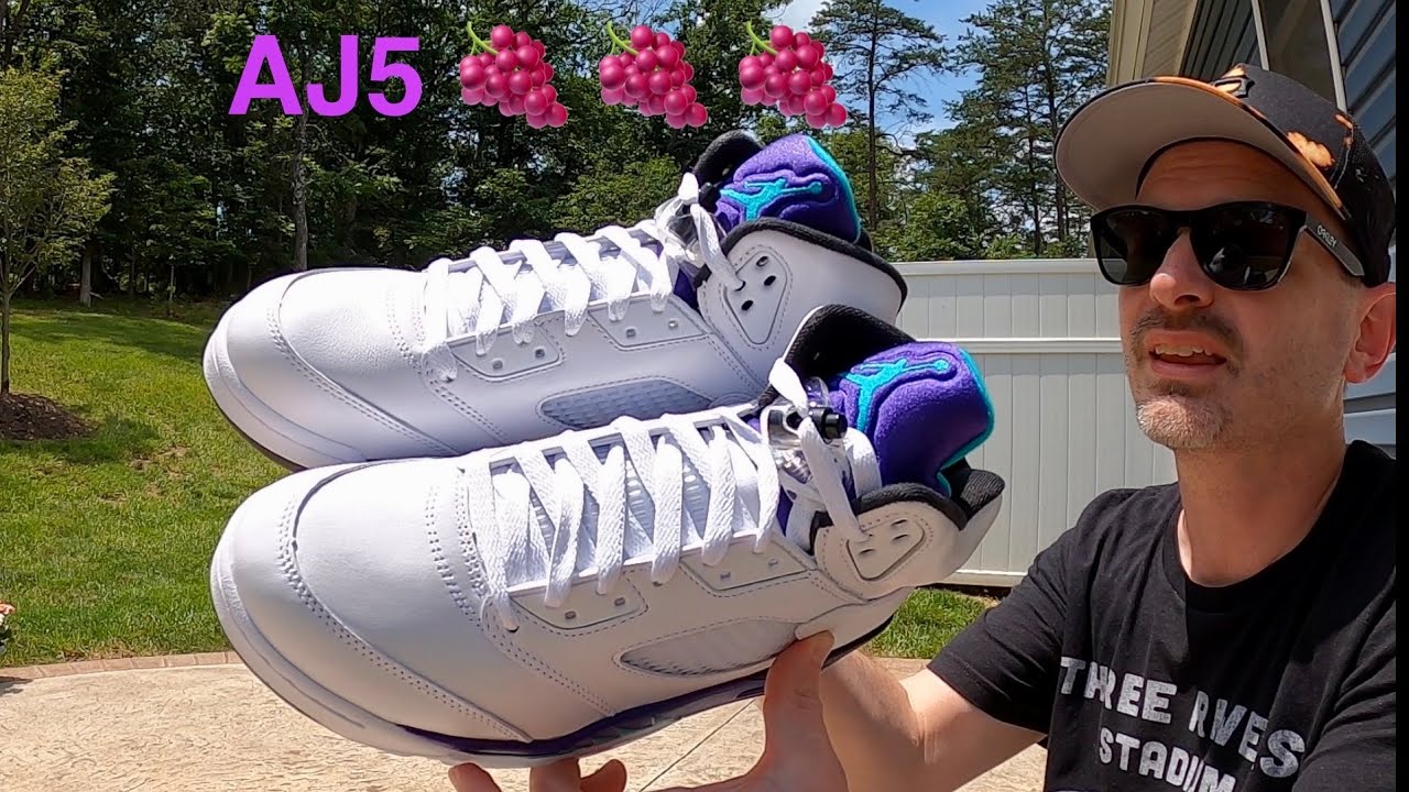 Air Jordan 5 - GRAPE - A CLASSIC OG Returns!