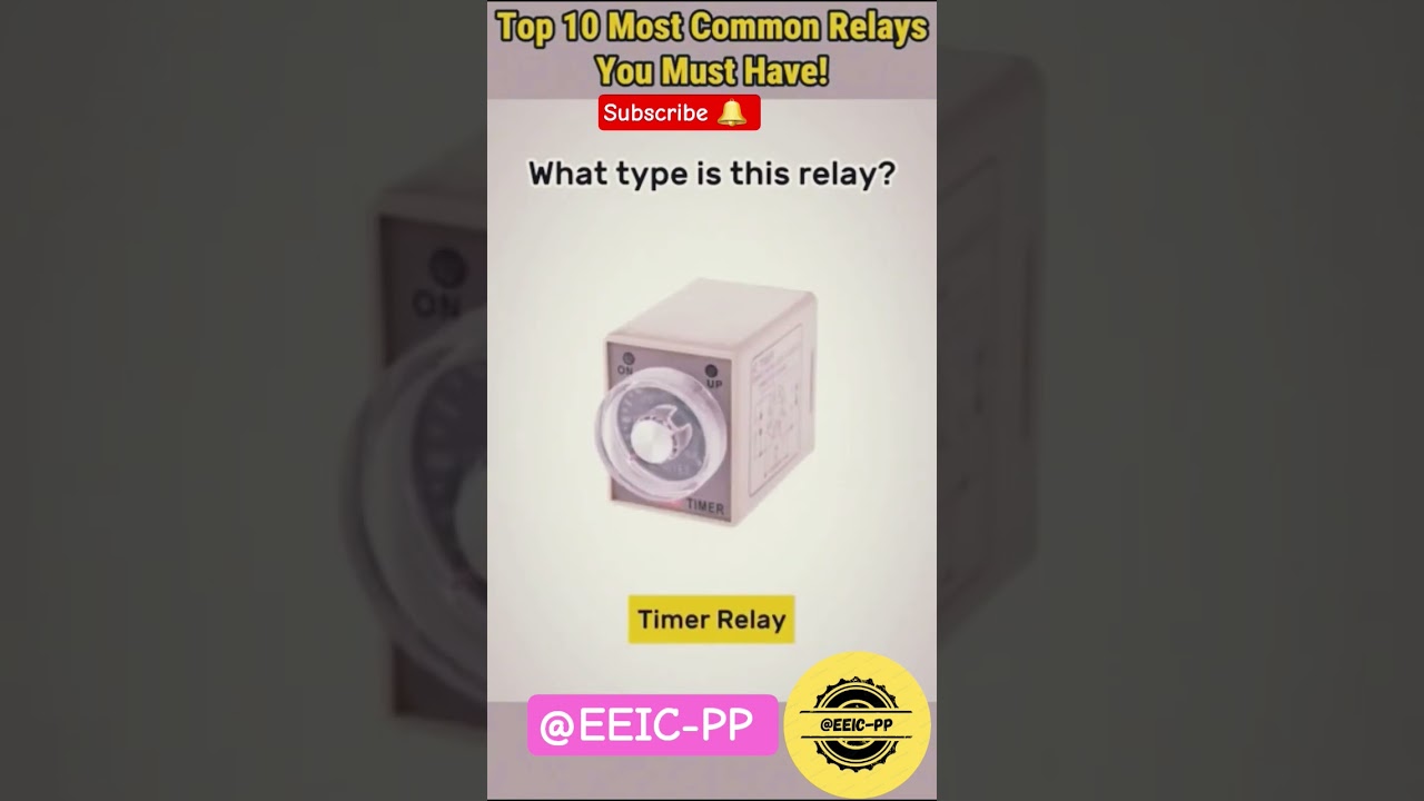 Top Most Common Relays You Must Have! 