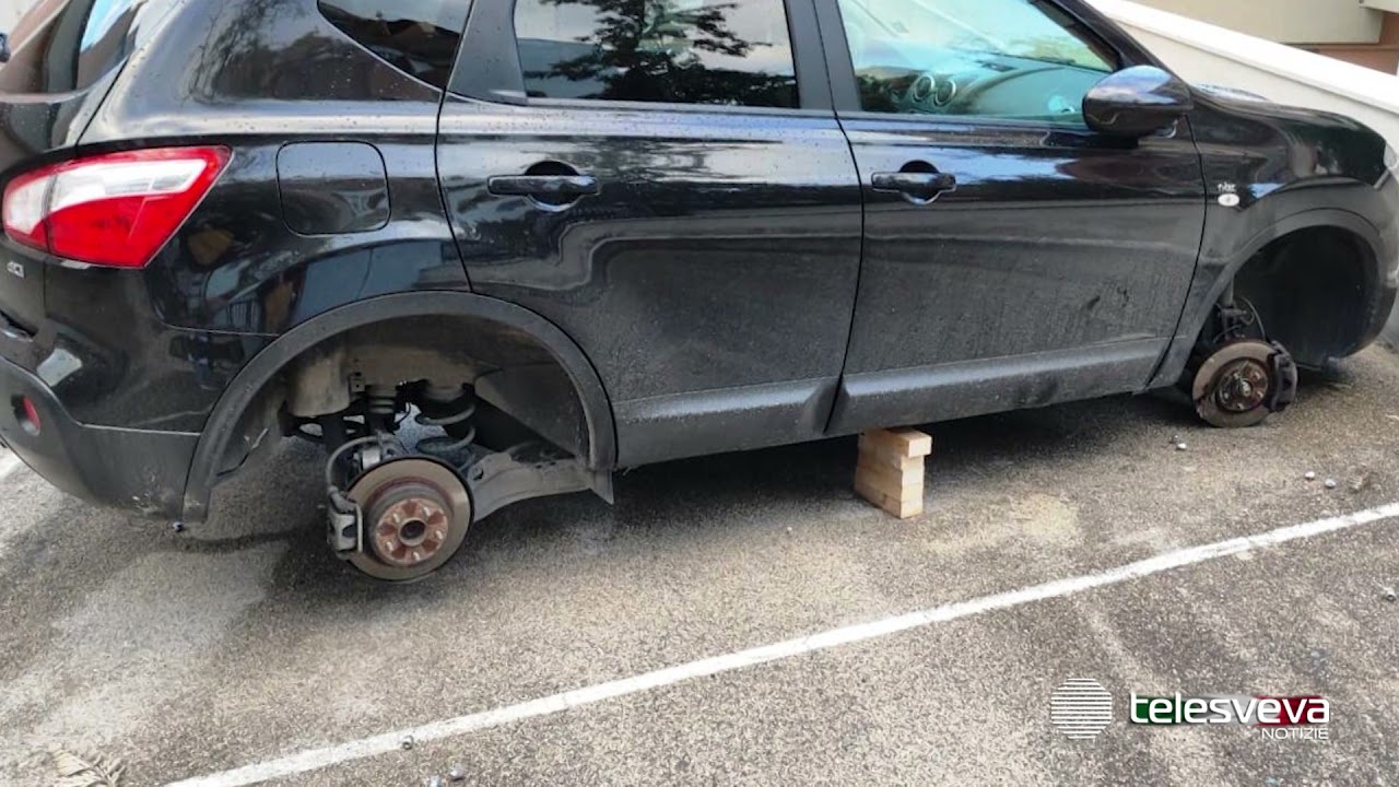 Furti di ruote e auto rubate a tempo di record: da Barletta scene di una città allo sbando