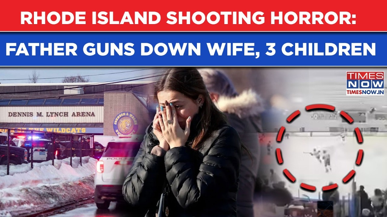 US' Rhode Island Shooting Horror: Father Guns Down Wife, 3 Children During High School Hockey Game