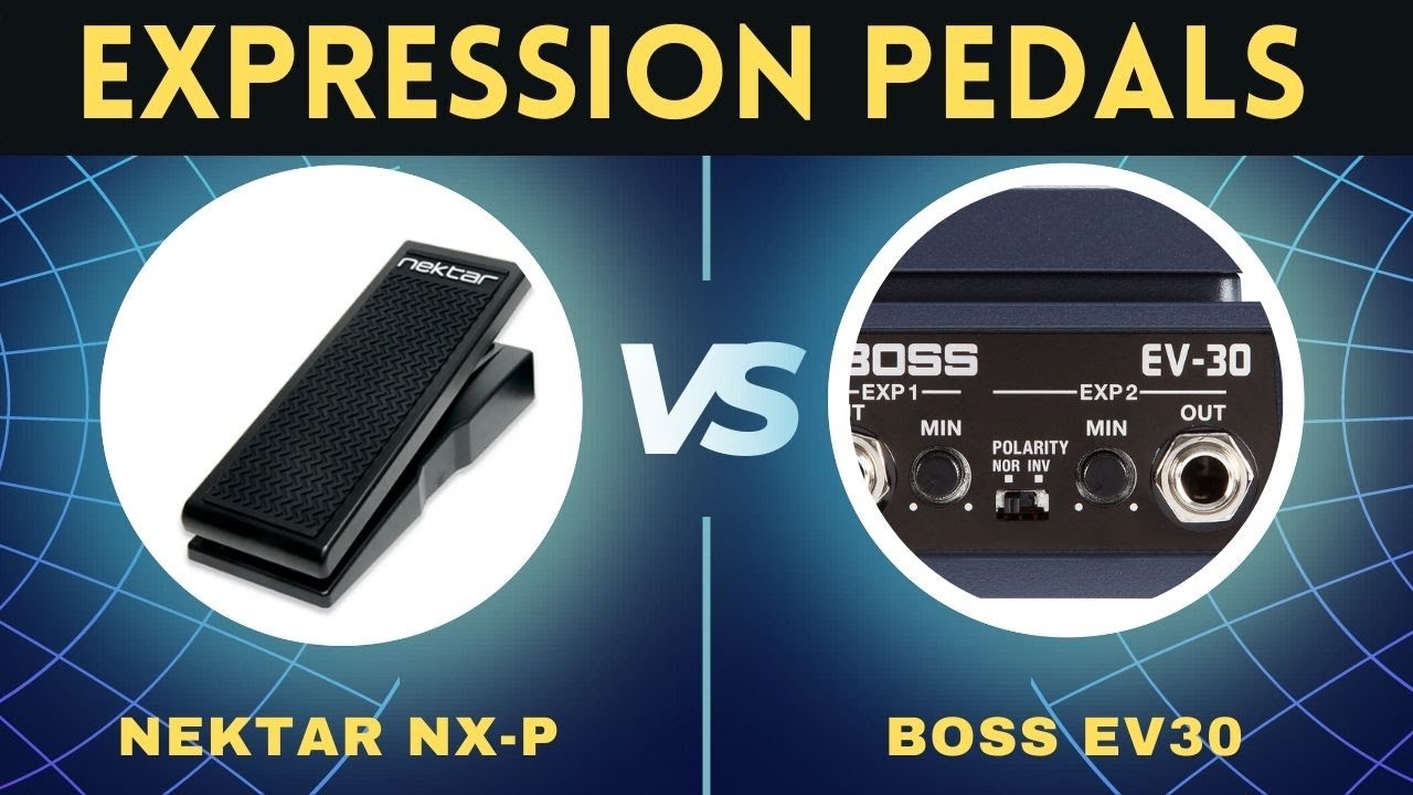Сравнение педалей экспрессии | Nektar NX-P | Boss EV-30