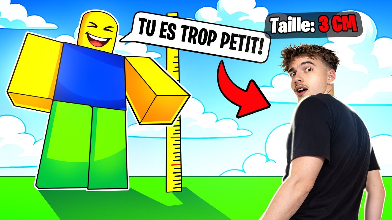ROBLOX a Besoin de PLUS DE TAILLE !