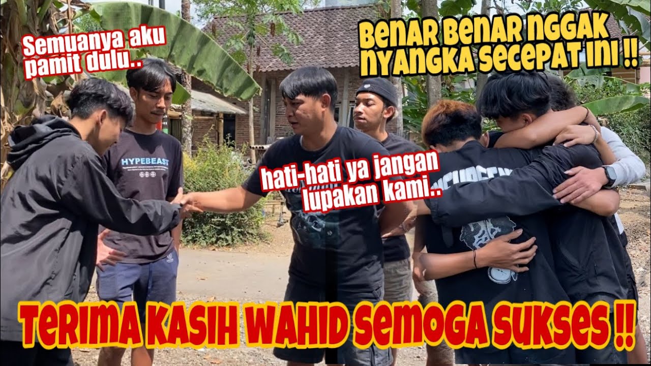 KITA SEMUA SEDIH !! WAHID SUDAH TIDAK BERSAMA KITA LAGI.