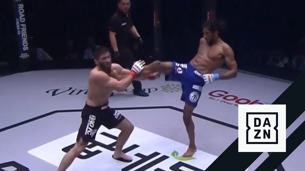 Best of DAZN | Road FC 52: Barnaoui Flying Knee KO