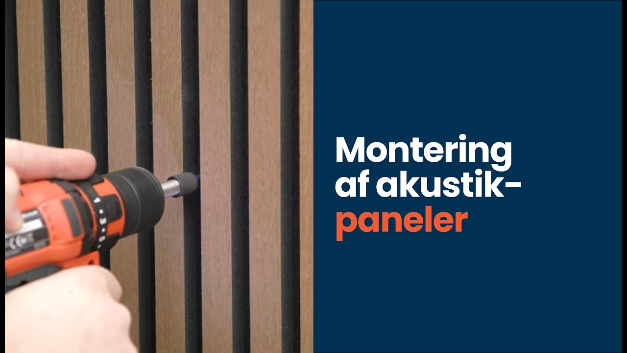 Se hvordan du monterer akustikpaneler | Silvan