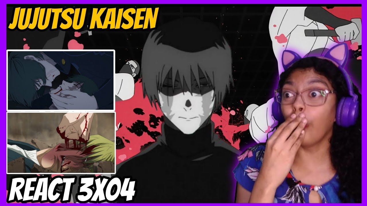 REACT: JUJUTSU KAISEN 3 Temporada Episódio 4/ MAKI VS CLÃ ZENIN!