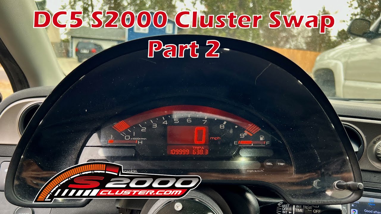 S2000 Cluster Swap in The DC5 Part 2 | Cluster Install
