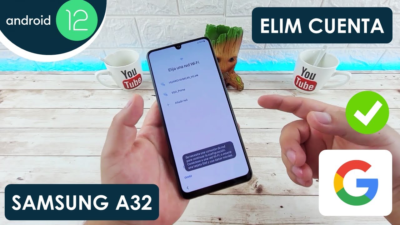 Eliminar Cuenta de Google Samsung Galaxy A32 | Android 11 | Sin PC