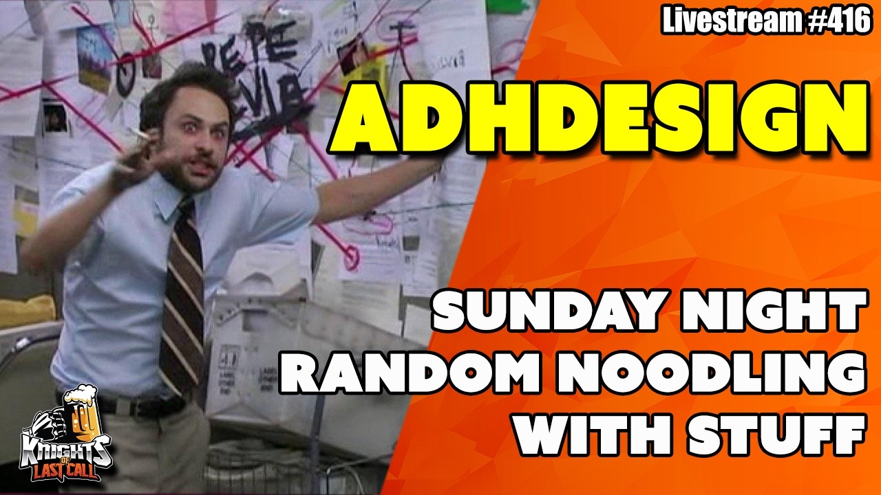 Scribbling stuff down... but doing it live to the Internet - Livestream #416