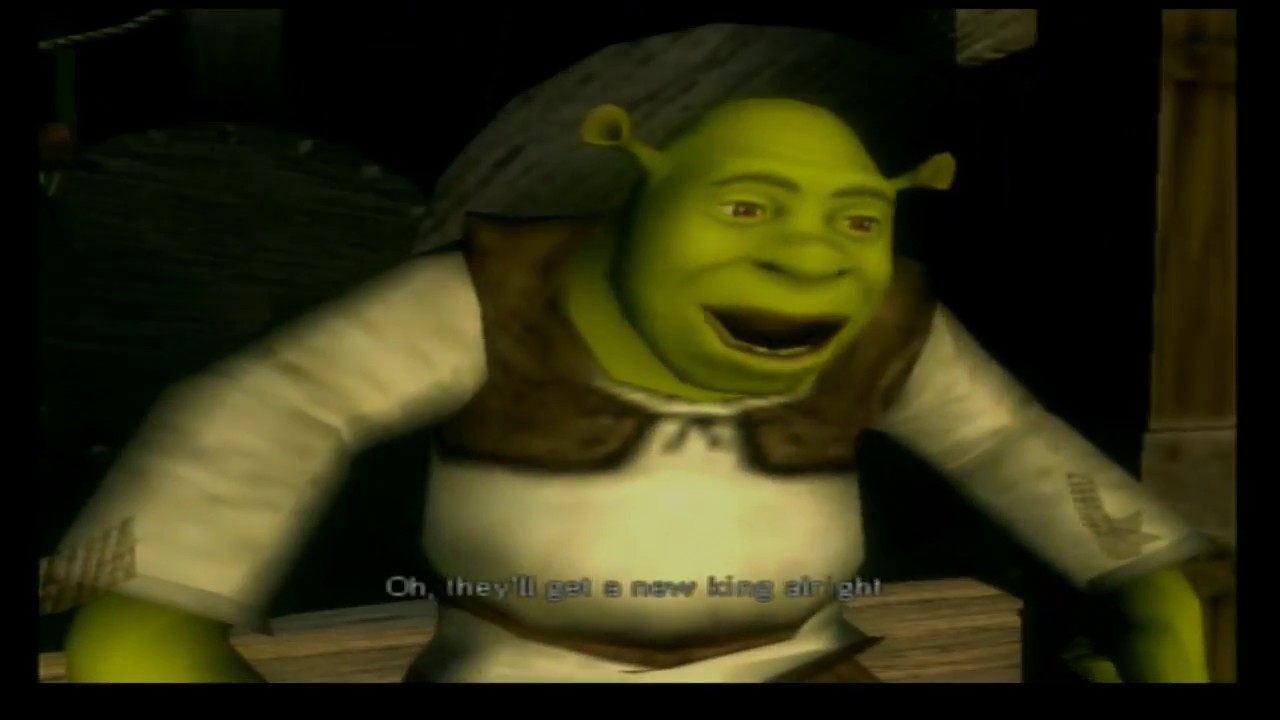 PS2 Shrek the Third The Grand Finale