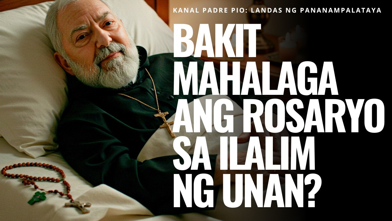 Padre Pio Naghayag: 5 Dahilan Kung Bakit Dapat Kang Matulog na May Rosaryo sa Ilalim ng Unan