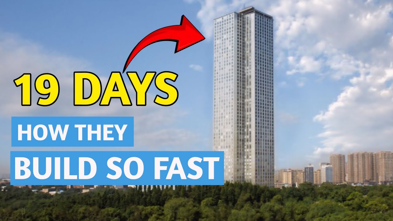 How China Developed so fast, How Precast Construction Technology Works