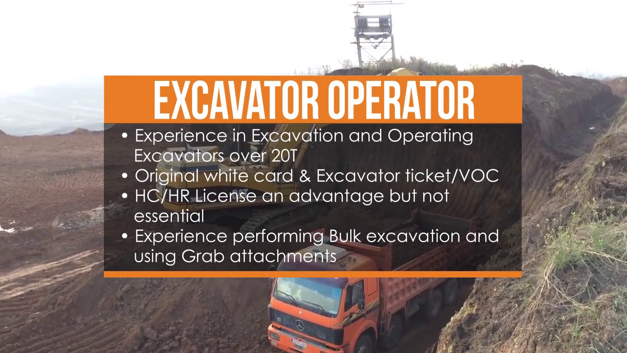 FACE   Pipe Layer and Excavator Operator