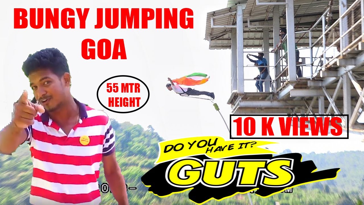 Банджи-джампинг в Гоа || @MAYEM LAKE от Jumpin Heights — полный обзор и факты #Sudhirgawas 🔥🔥🔥