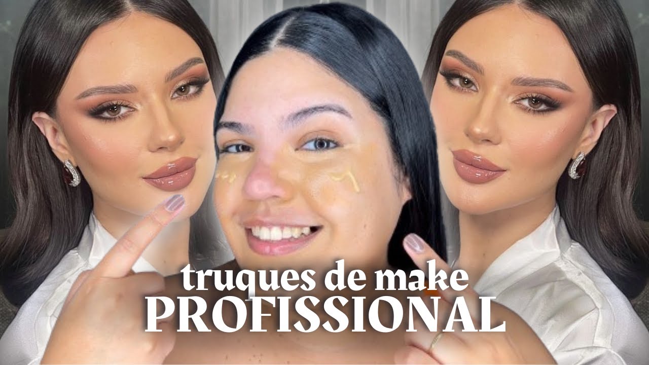 Como fazer MAQUIAGEM PROFISSIONAL em CASA | Passo a Passo Pele Profissional para INICIANTE