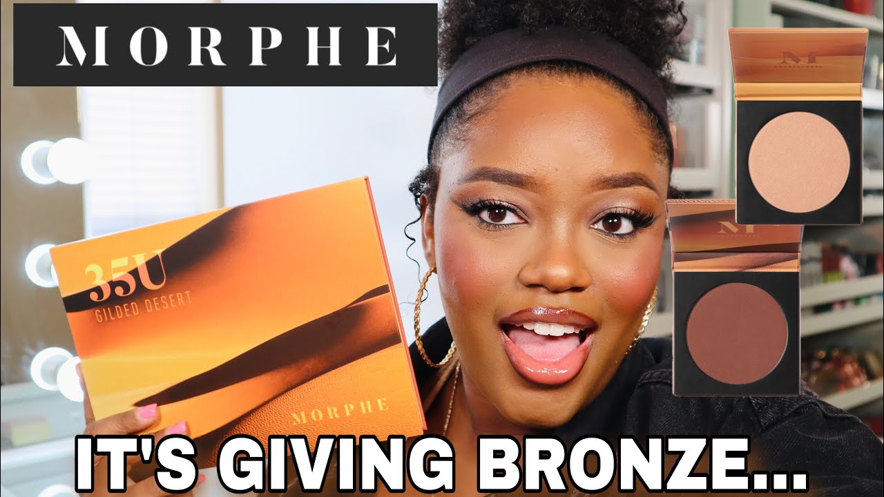 MORPHE GILDED DESERT COLLECTION FIRST IMPRESSIONS + TRY ON!