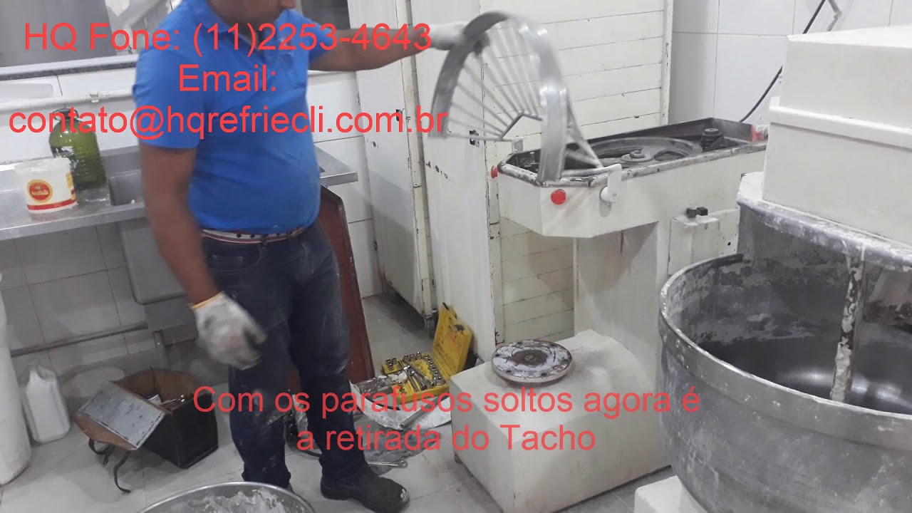 Manutenção da Masseira - Desmontagem e Reparo