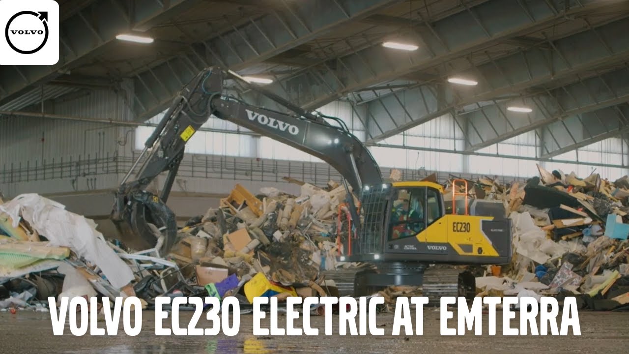Volvo EC230 Electric excavator pilot with Emterra Group