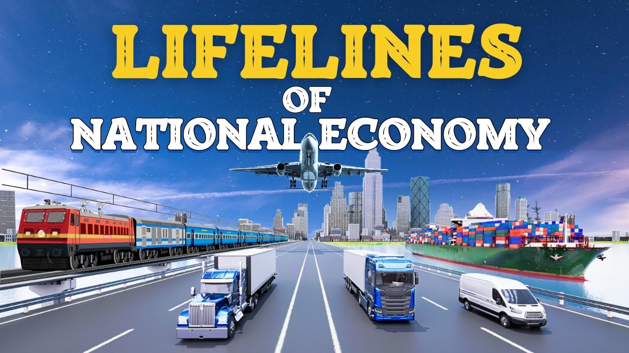 Lifelines of National Economy Class 10 full chapter (Animation) | Class 10 Geography Chapter 7