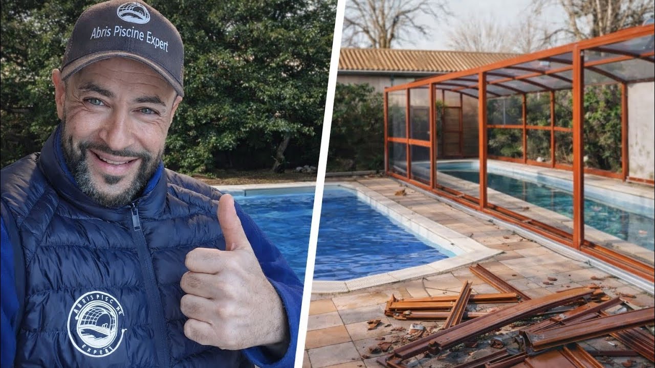 Débarrasse abri de piscine toutes marques ! 