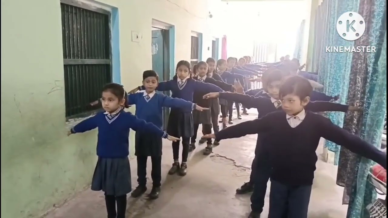 Sister Nivedita Children School | PT Drill by Students | Discipline & Fitness 🏃‍♂️🏫