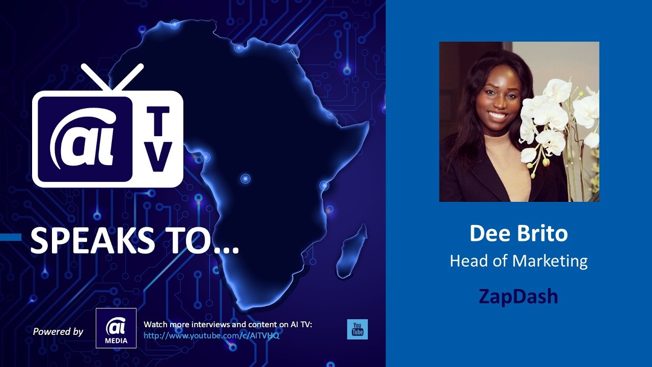 AI TV talks to Dee Brito - ZapDash at AI Expo Africa 2025