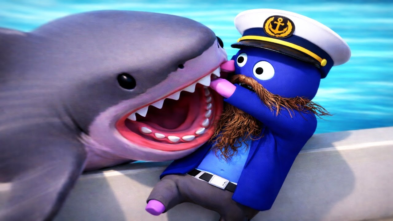 GANG BEASTS BUT SHARKS RUINED EVERYTHING