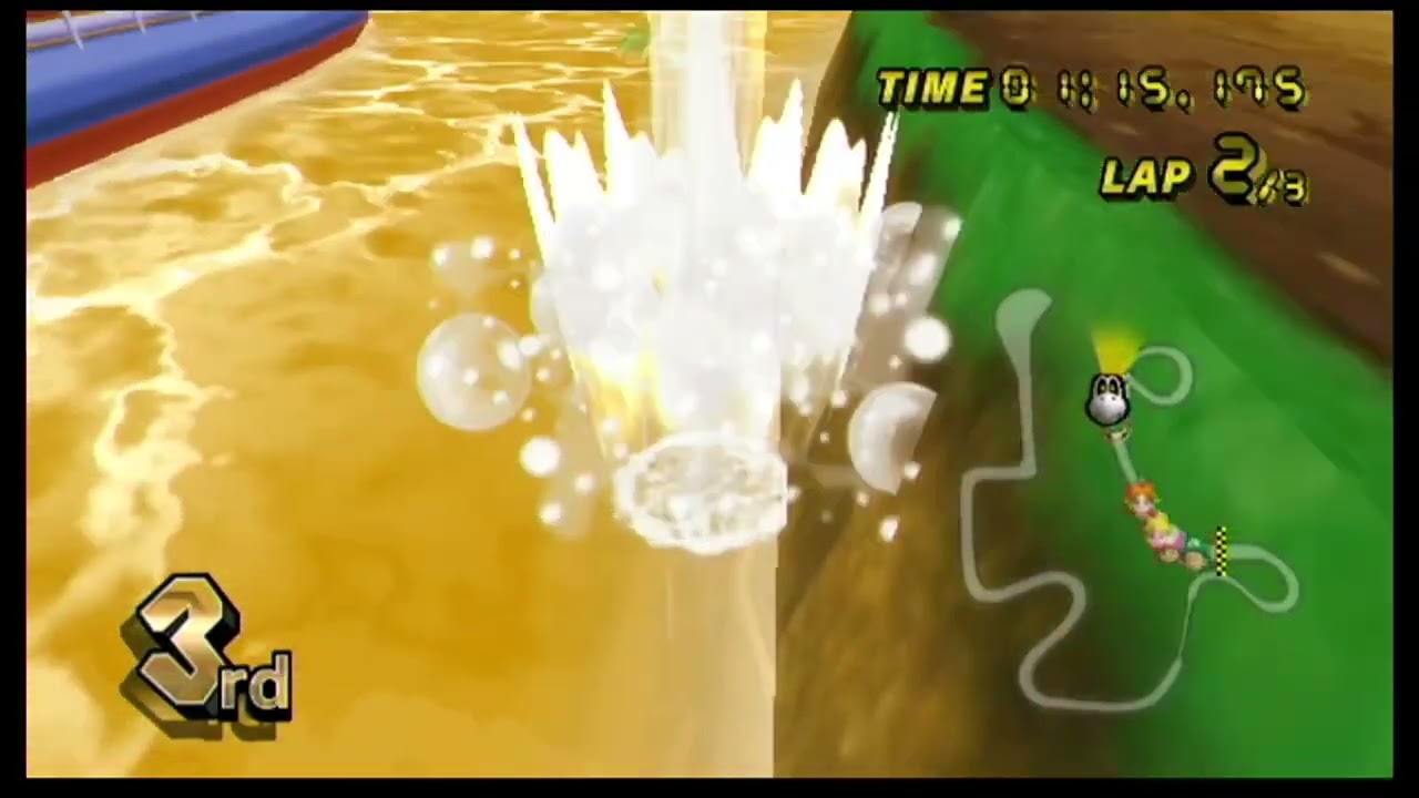 Mario Kart Wii Part 7: Leaf Cup With Dry Bones