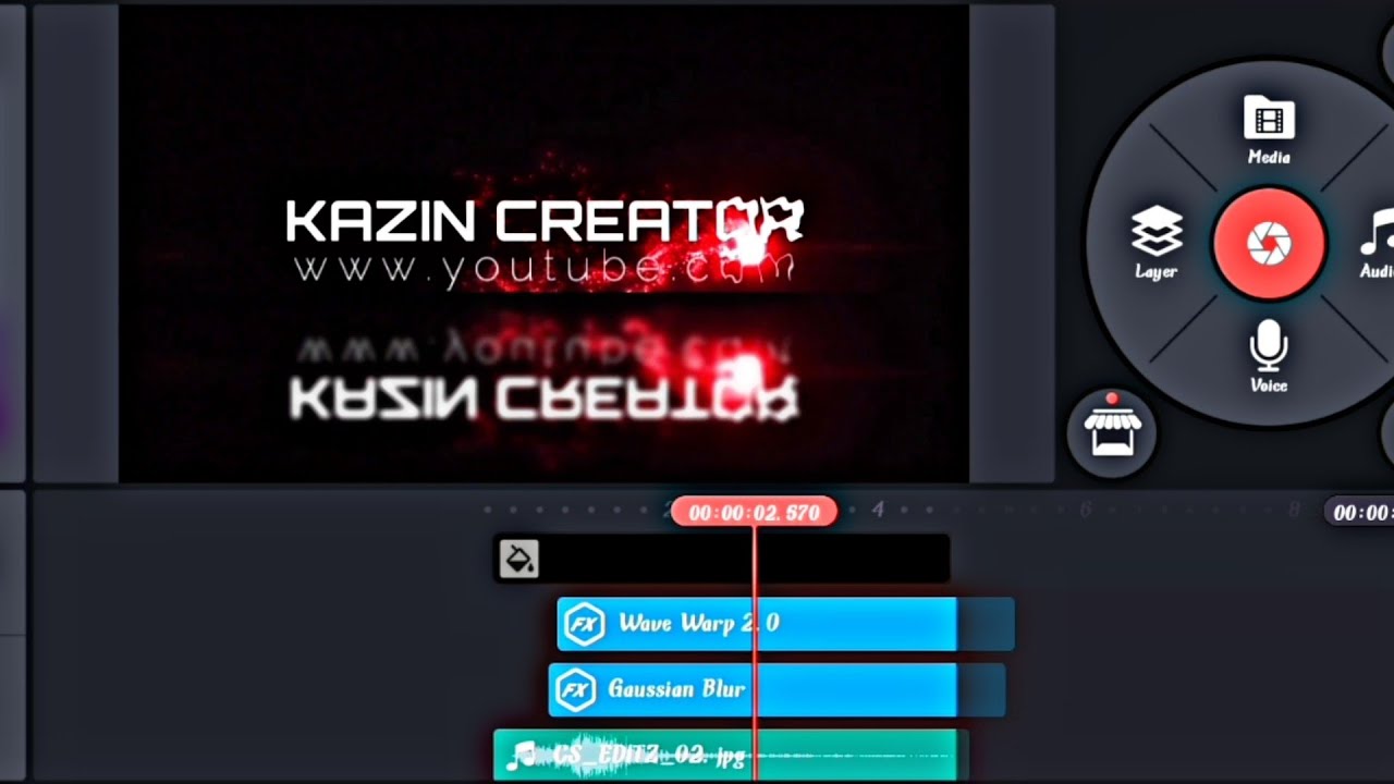 Light Text Intro |Kinemaster|