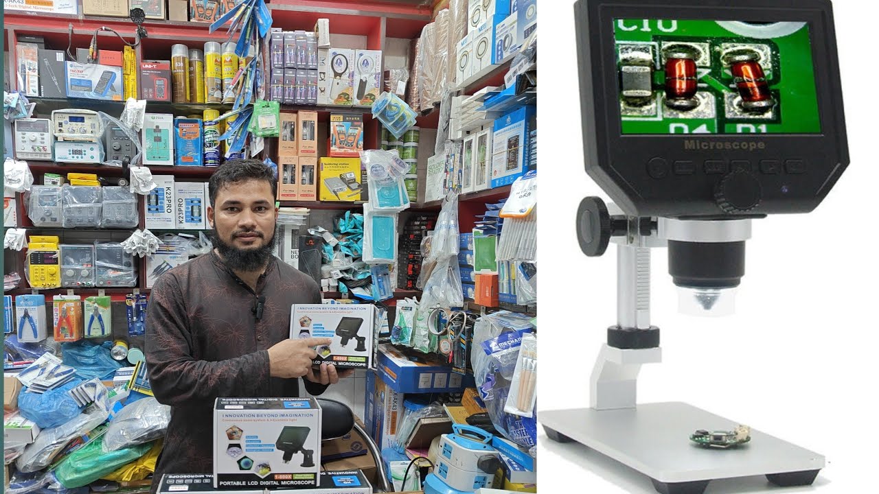 Portable lcd Digital microscope & Mobile tools 