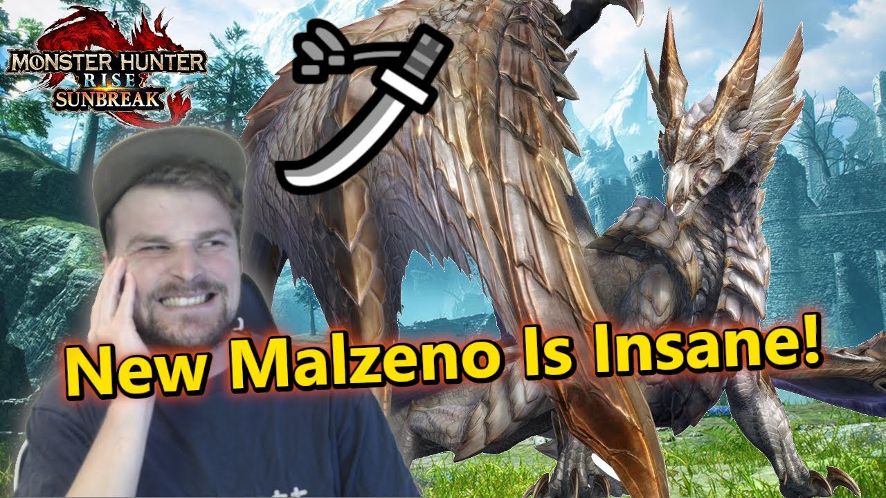Primordial Malzeno — это потрясающе! Геймплей Monster Hunter Rise Sunbreak Longsword