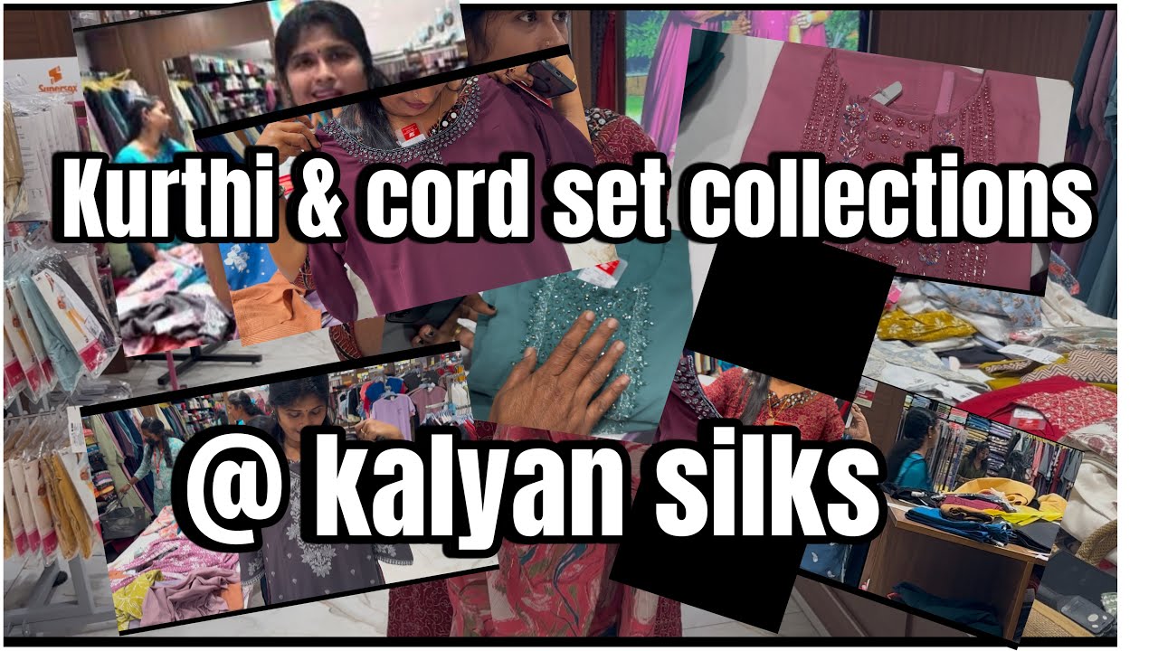 Kalyan silks 3 in 1 combo offer ഇല്ലാത്ത കുറച്ചു  collections #kalyansilks #kurthi #cordsets