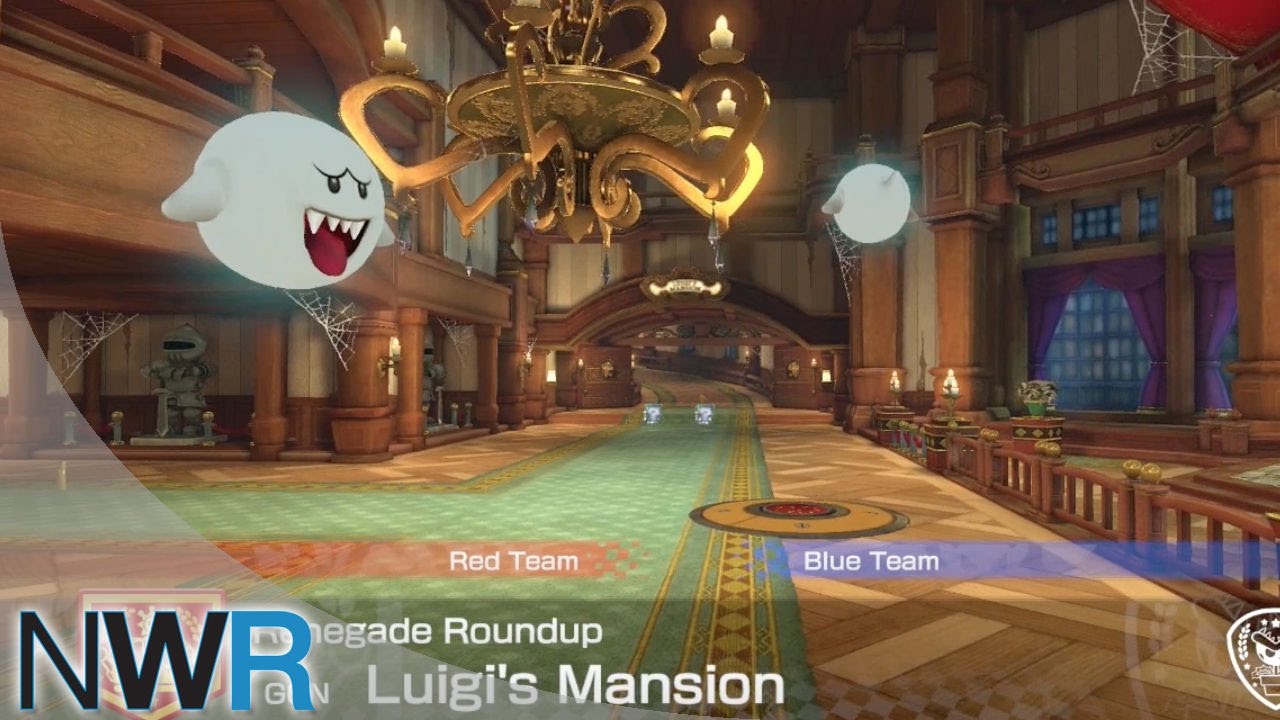 Mario Kart 8 Deluxe - Luigi's Mansion - Renegade Roundup