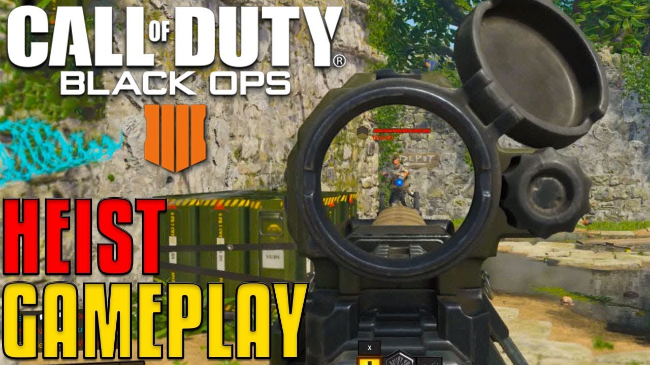 Black Ops 4 - Heist Gameplay | Call of Duty BO4
