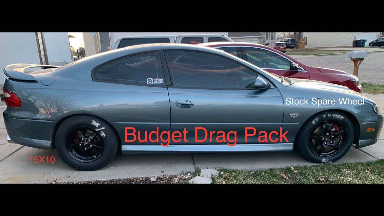 Budget Drag Pack set up for 04-06 GTO