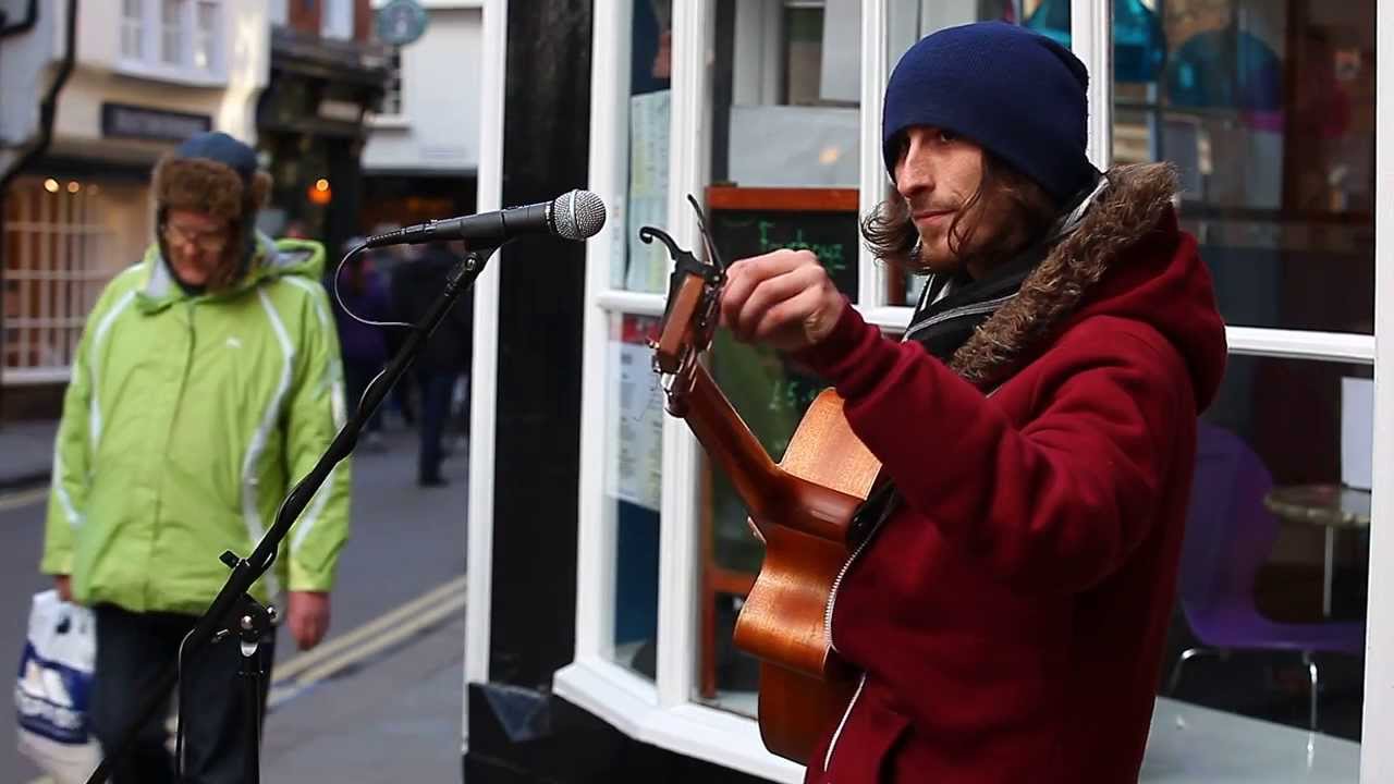 Sunday Morning Acoustic Cover - York Busker - Toby