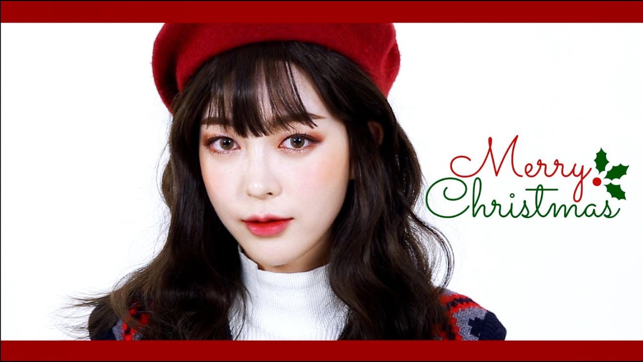 홀리데이 달콤한 레드 메이크업 holiday sweet red makeup(with Subs) | CHES 체스