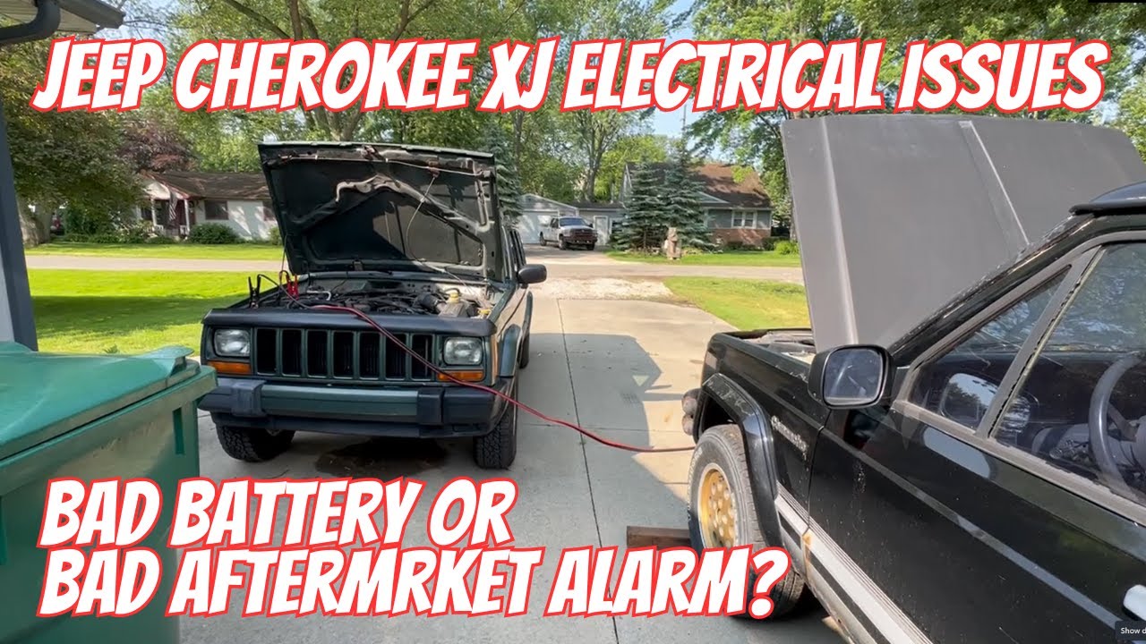 Проблемы с аккумулятором и/или неоригинальной сигнализацией на 4-дверном Jeep Cherokee XJ? Давайт...
