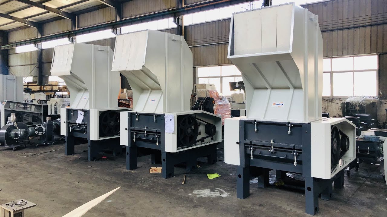 Plastic Granulator Crusher Shredder to Crush HDPE Lumps