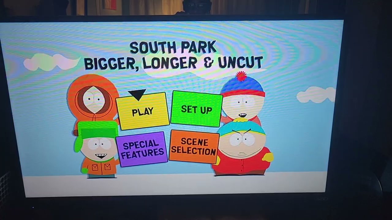 South Park: Bigger, Longer & Uncut: Widescreen Collection (1999) - Main Menu