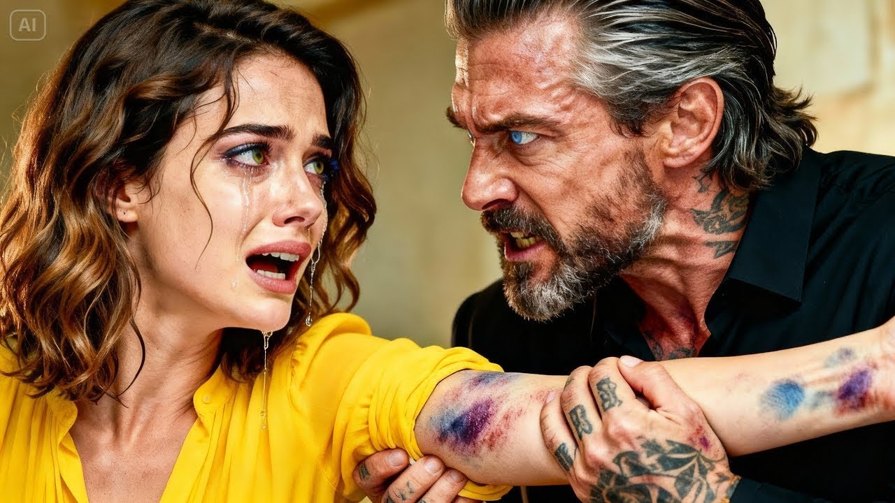 Sie trug wochenlang lange Ärmel — der Mafiaboss zog sie hoch und sah alles.