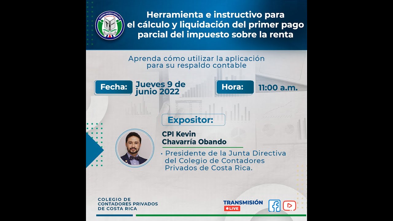 Charla: 𝐇𝐞𝐫𝐫𝐚𝐦𝐢𝐞𝐧𝐭𝐚 𝐞 𝐢𝐧𝐬𝐭𝐫𝐮𝐜𝐭𝐢𝐯𝐨 𝐩𝐚𝐫𝐚 𝐞𝐥 𝐜á𝐥𝐜𝐮𝐥𝐨 𝐝𝐞𝐥 𝐩𝐫𝐢𝐦𝐞𝐫 𝐩𝐚𝐠𝐨 𝐩𝐚𝐫𝐜𝐢𝐚𝐥 𝐢𝐦𝐩𝐮𝐞𝐬𝐭𝐨 𝐬𝐨𝐛𝐫𝐞 𝐥𝐚 𝐫𝐞𝐧𝐭𝐚.