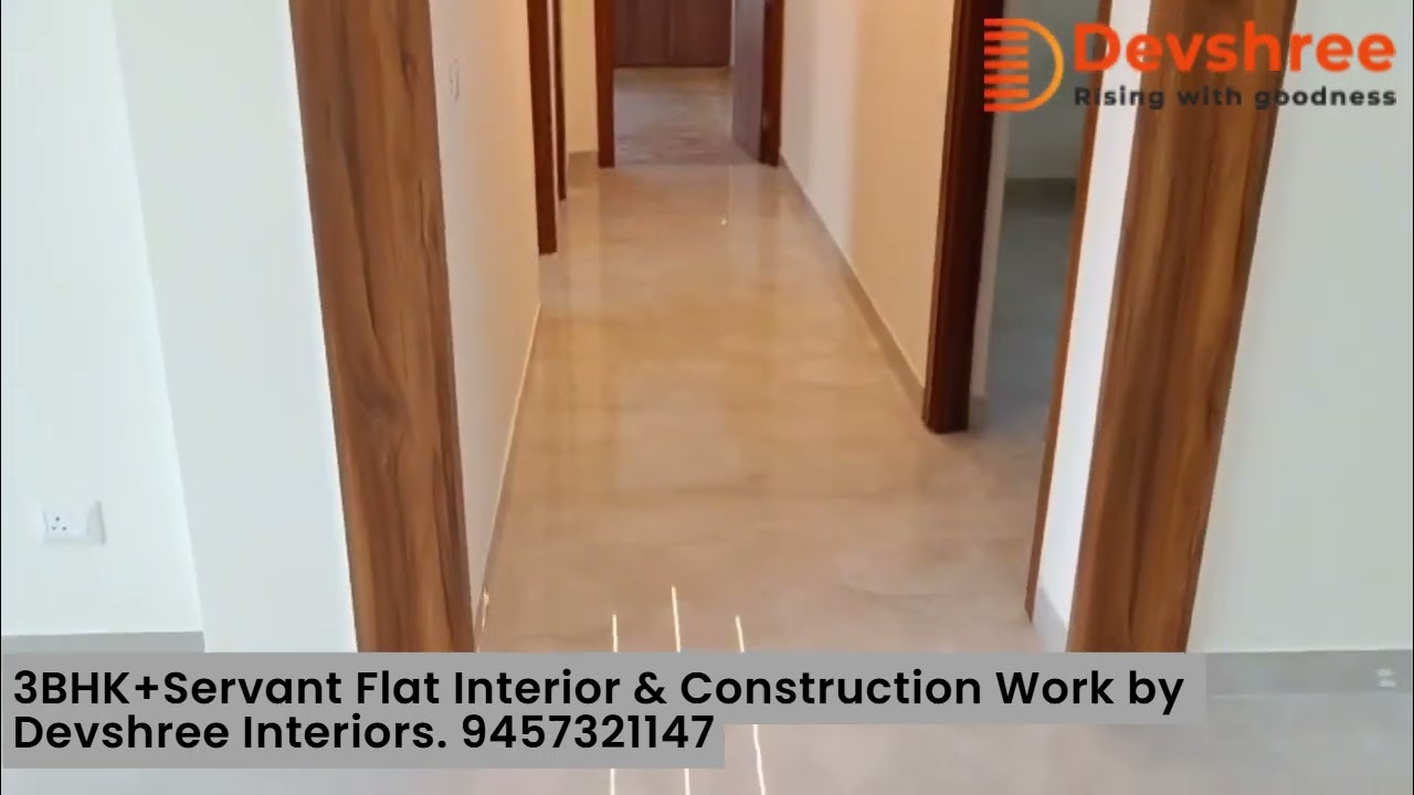 3BHK Interior Design Tour | Luxury 3BHK Flat Interior Ideas