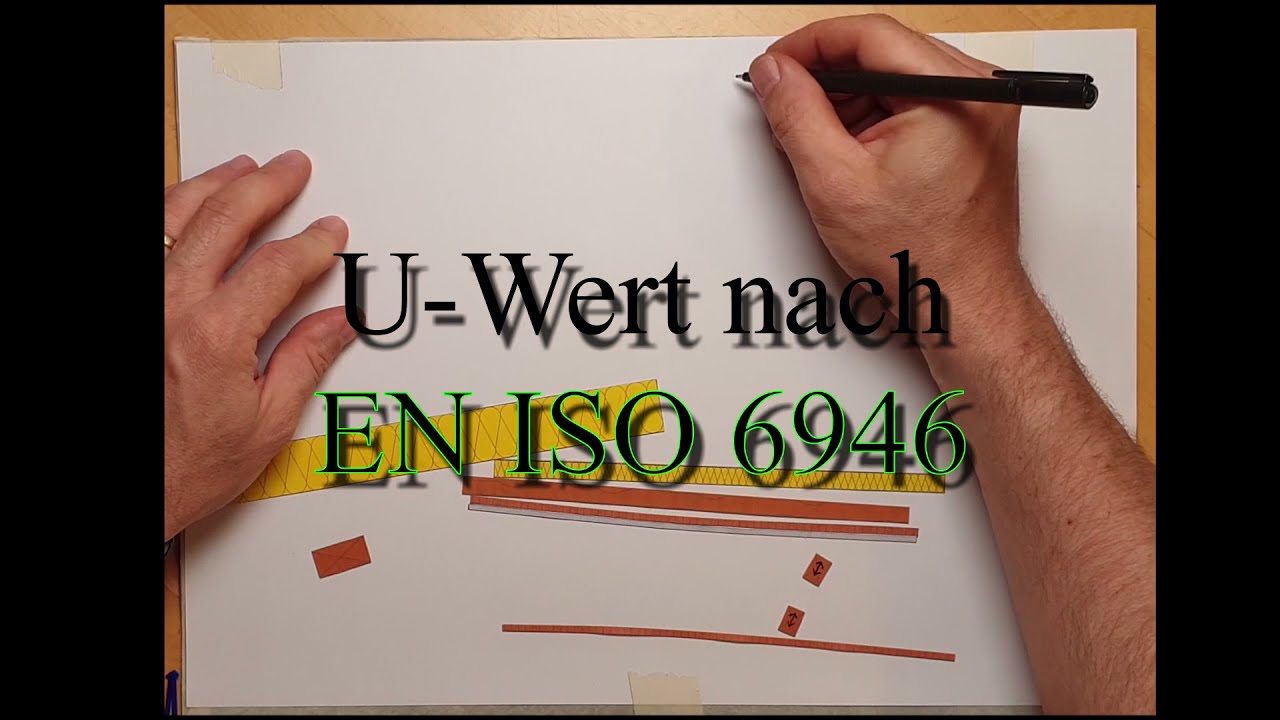 U-Wert eines inhomogenen Bauteils nach EN ISO  6946